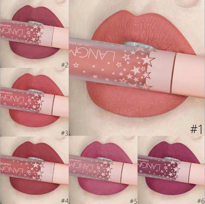 Matte Lipstick Waterproof Long-lasting Velvet Lipstick Set - Image 2