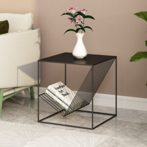 Minimalist Iron Art Sofa Side Table Corner Bedside Table