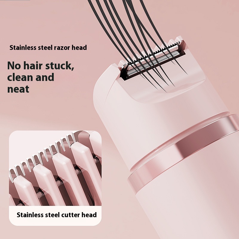 Dual-Head Electric Shaver Painless Women's Epilator Bikini Hair Removal Device Automatic Hair Trimmer Underarm Facial Lips Leg - Image 4