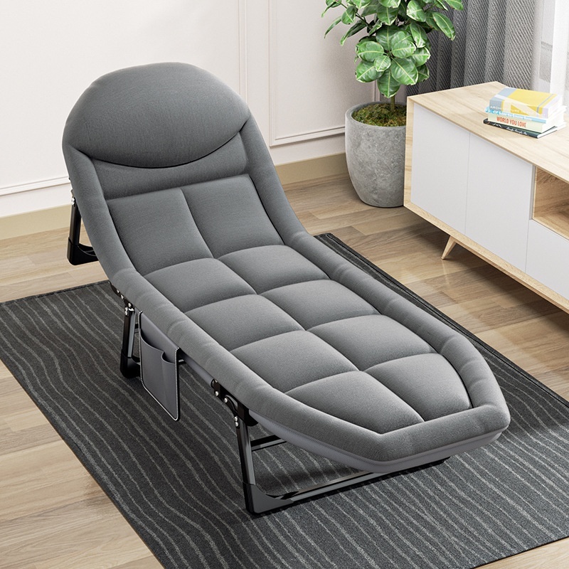 Single Office Lunch Break Recliner Folding Camp Bed