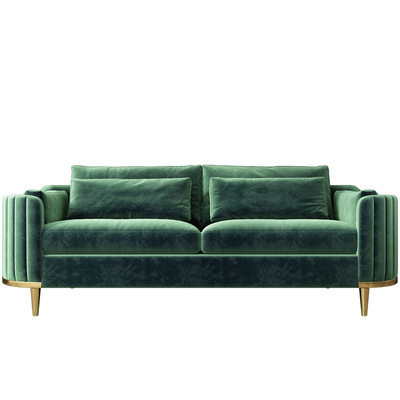Nordic Light Luxury And Simplicity Fabric Sofa - Image 2