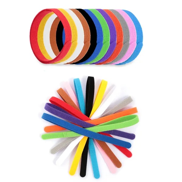 12 Colors Whelping Puppy ID Collars Adjustable Double-Sided Pet ID Bands - Image 2
