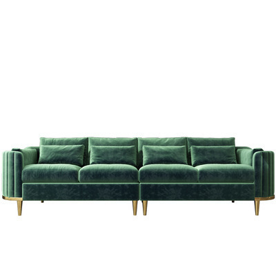 Nordic Light Luxury And Simplicity Fabric Sofa - Image 7