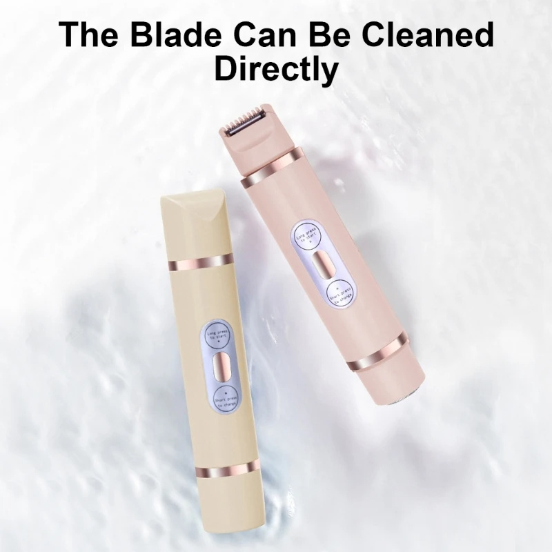 Dual-Head Electric Shaver Painless Women's Epilator Bikini Hair Removal Device Automatic Hair Trimmer Underarm Facial Lips Leg - Image 9