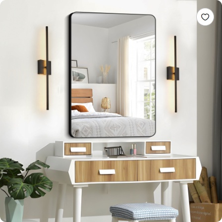 28 2-Pack Modern LED Wall Sconce, Minimalist Indoor Wall Light Fixtures, Black Matte Finish For Living Room, Bedroom, Hallway, Hotel, And Home Decor - Image 4