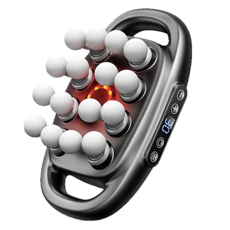 Muscle Relaxation Massager Multi-head Massage Gun Deep Tissue Body Fitness Muscle Electric Relax Massager For Back Shoulders Legs Foot 16 Heads - Image 8